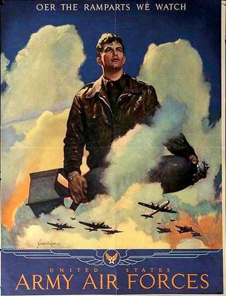 Vintage Air Force Poster